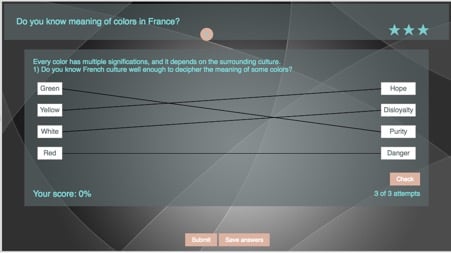 Matching Question in MEF